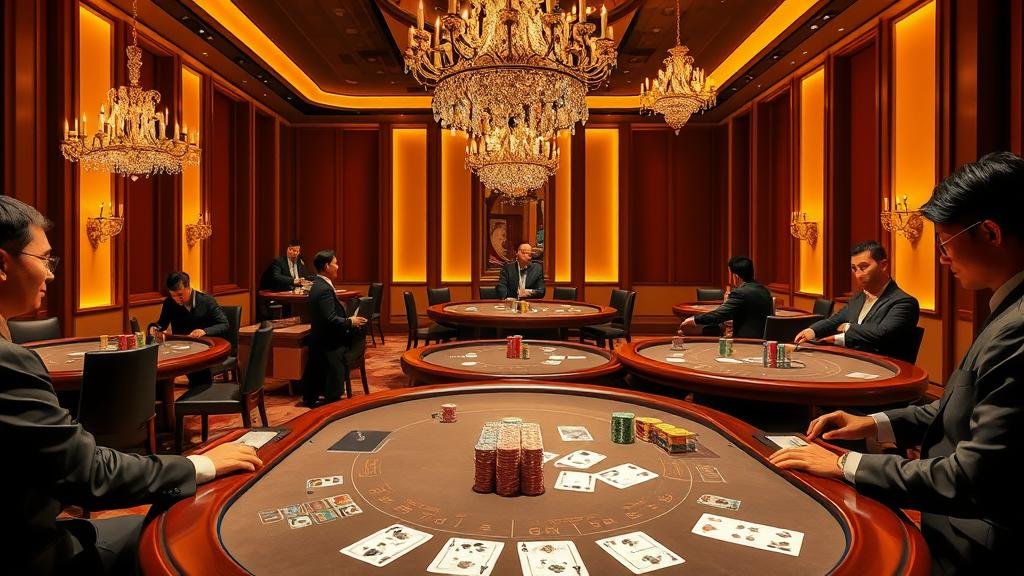 การอ่านเค้าไพ่บาคาร่าบนตาราง