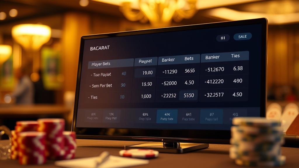 หน้าจอเกมบาคาร่า XPG บนมือถือ