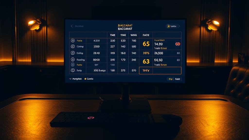 ภาพประกอบเทคนิคและข้อควรระวังบาคาร่า