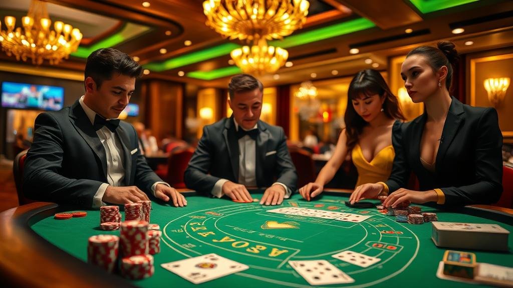 ภาพประกอบเค้าไพ่บาคาร่าแบบต่างๆ