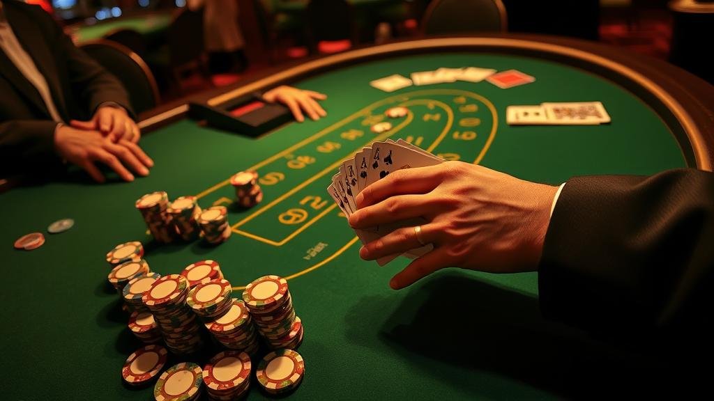 ตารางแสดงเค้าไพ่บาคาร่า