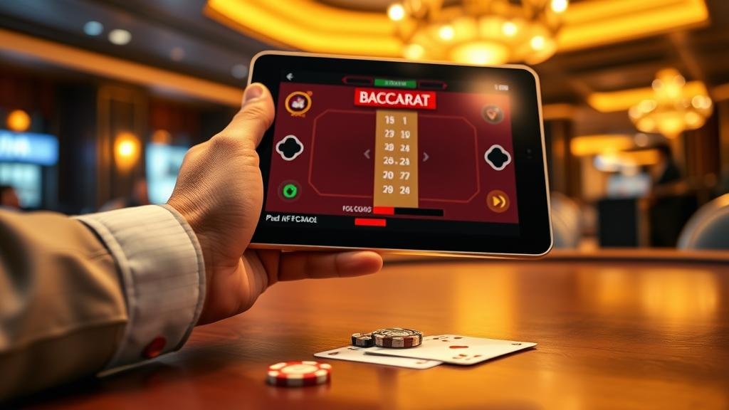 เทคนิคบีบคาร์ดบาคาร่าบน iPad