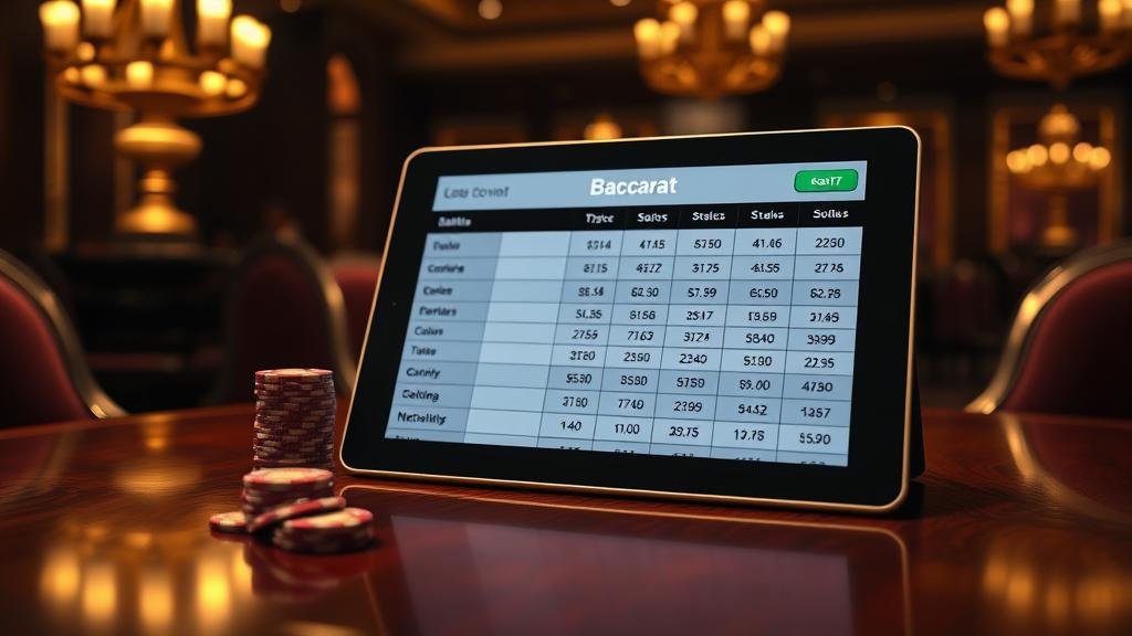 วิธีเลือกห้องบาคาร่าบนเว็บไทย: คู่มืออ่านสถิติและตั้งเป้ากำไรสำหรับมือใหม่