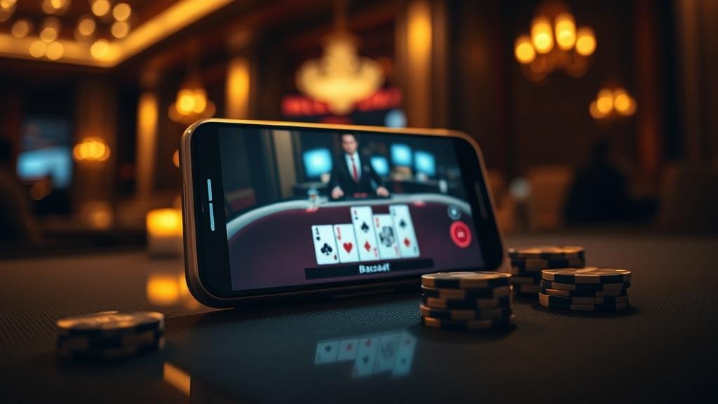 การเล่นบาคาร่า N2Live ผ่านมือถือด้วยภาพที่คมชัด