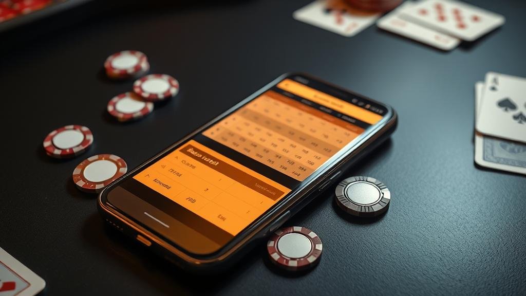 กลยุทธ์การวางเดิมพันบาคาร่า สามตัด และ ไส้เดือน บน Android