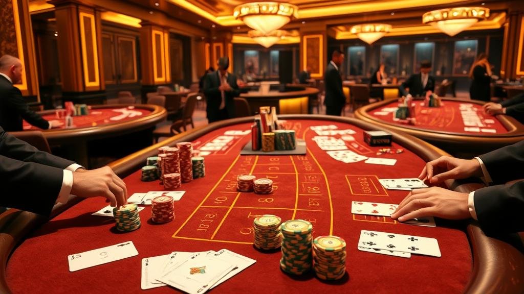 หน้าจอเลือกห้องบาคาร่าออนไลน์