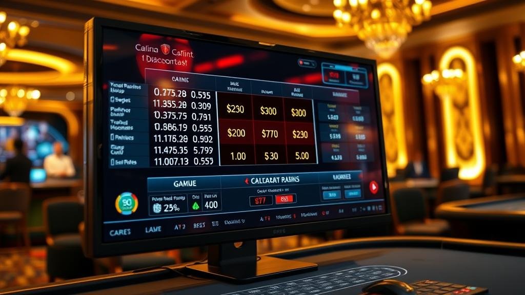 ตารางแสดงเค้าไพ่บาคาร่า (Baccarat Road Map)