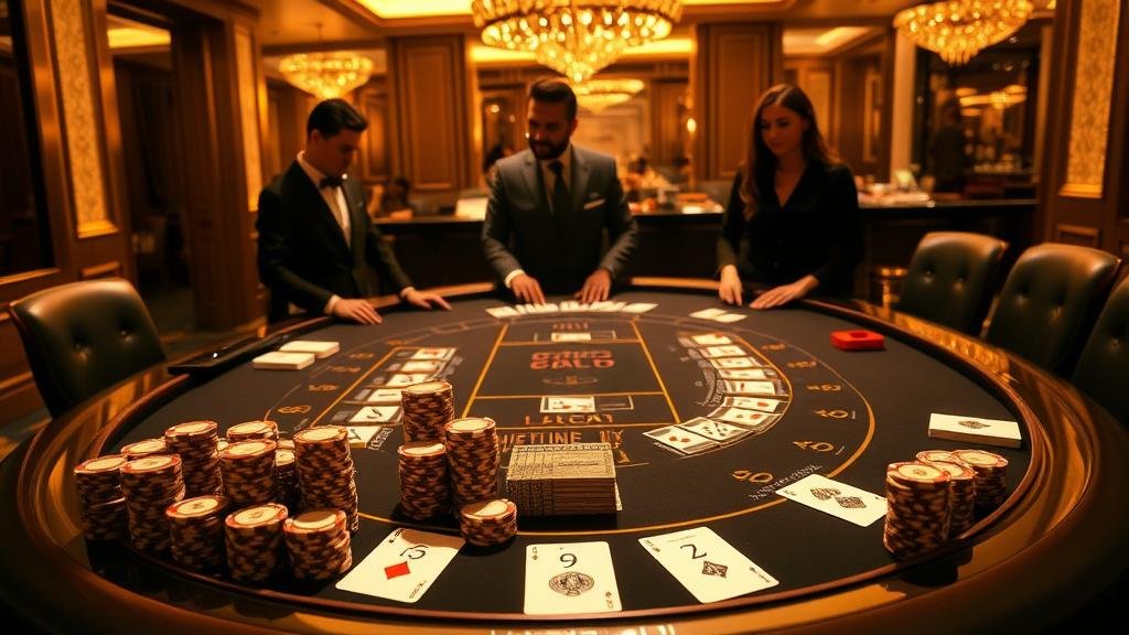 อินเทอร์เฟซเกมบาคาร่าและเกมคาสิโนสดอื่นๆ