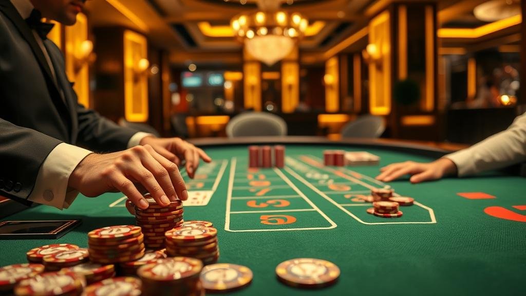 การแสดงผลถนนใหญ่และสถิติบาคาร่า