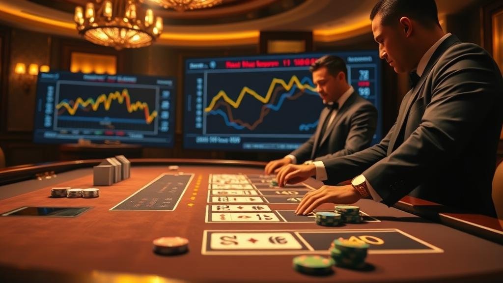 หน้าจอห้องบาคาร่า EBet หรือ TVBet ที่เน้นความเร็ว