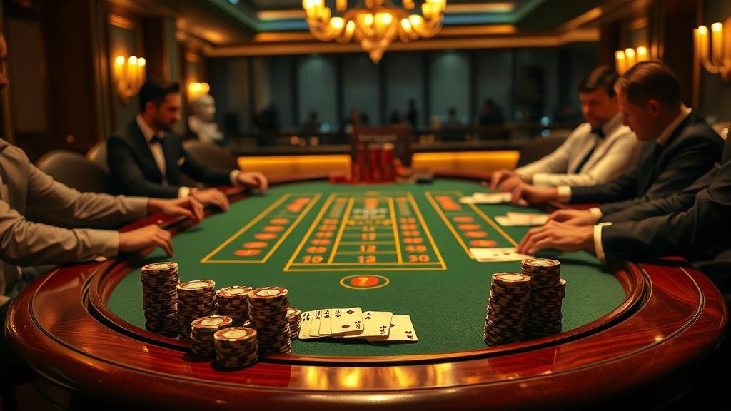 บรรยากาศการเล่นบาคาร่า SA Gaming