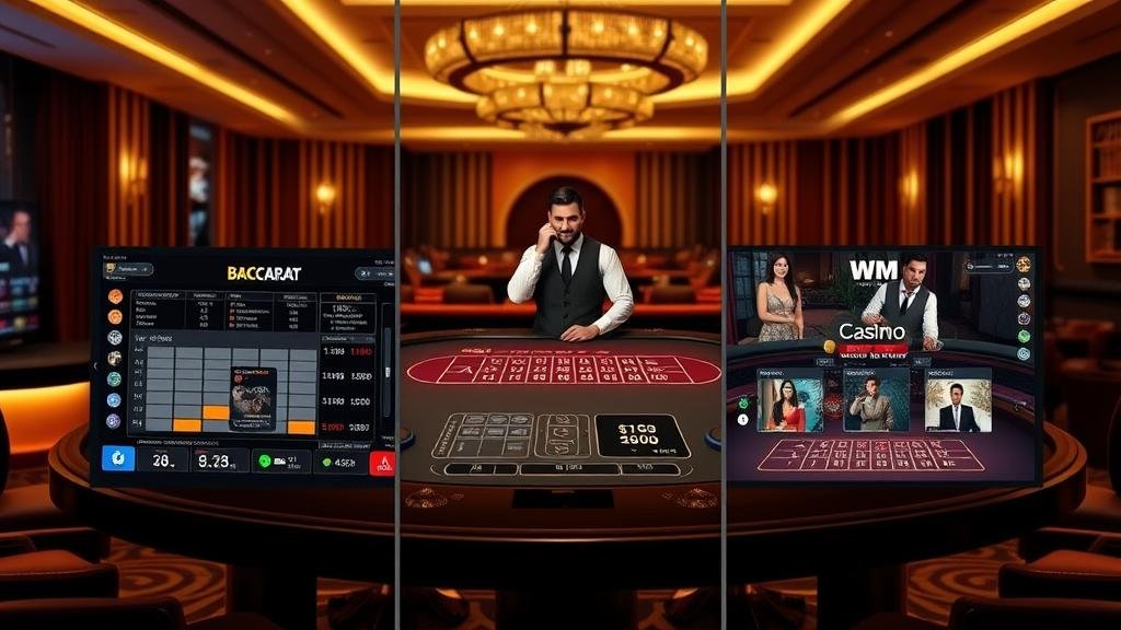 การเลือกห้องบาคาร่า Evolution โดยดูถนนตาโต