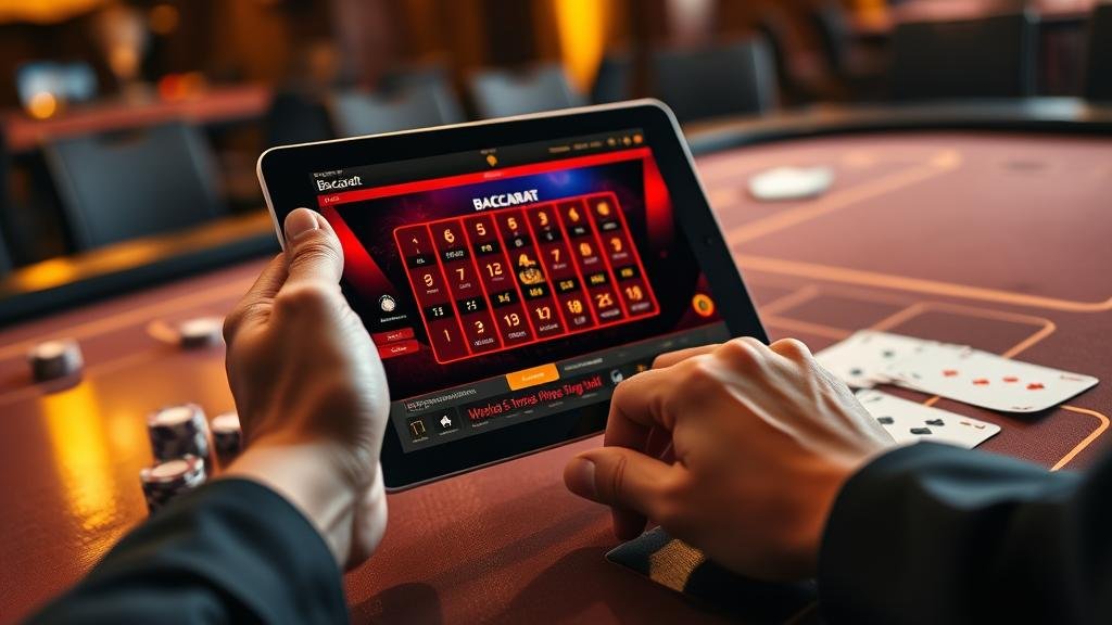 บาคาร่า: คู่มือฉบับเข้าใจง่าย วิเคราะห์ไพ่ AE บนแท็บเล็ต พร้อมเทคนิคทำกำไร