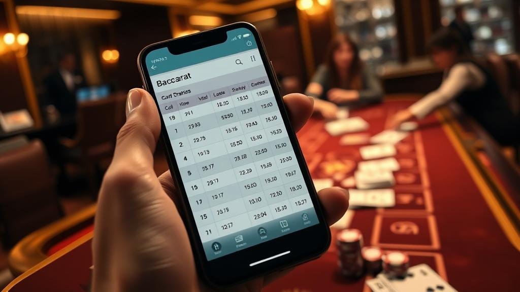 เปรียบเทียบการเล่นบาคาร่าบนแท็บเล็ตและเดสก์ท็อป