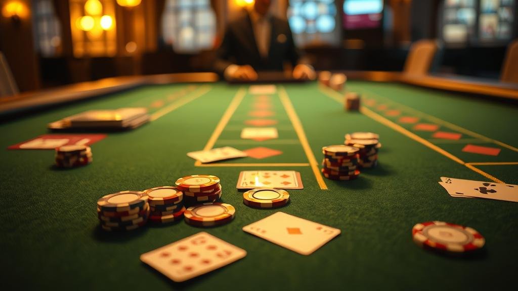 หน้าจอแสดงสถิติบาคาร่าบนแท็บเล็ต