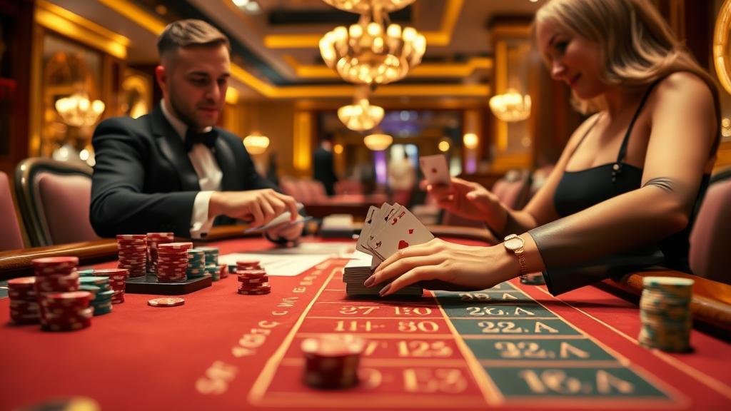 ตารางแสดงกลยุทธ์การเดินเงินบาคาร่า