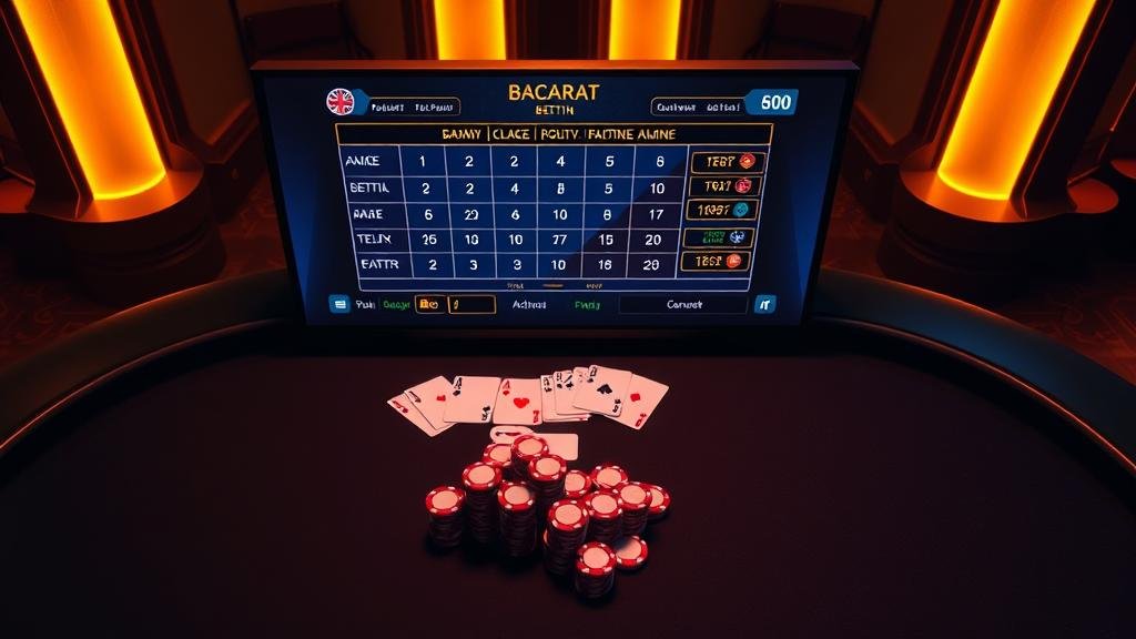 ตารางสถิติบาคาร่า (เค้าไพ่)