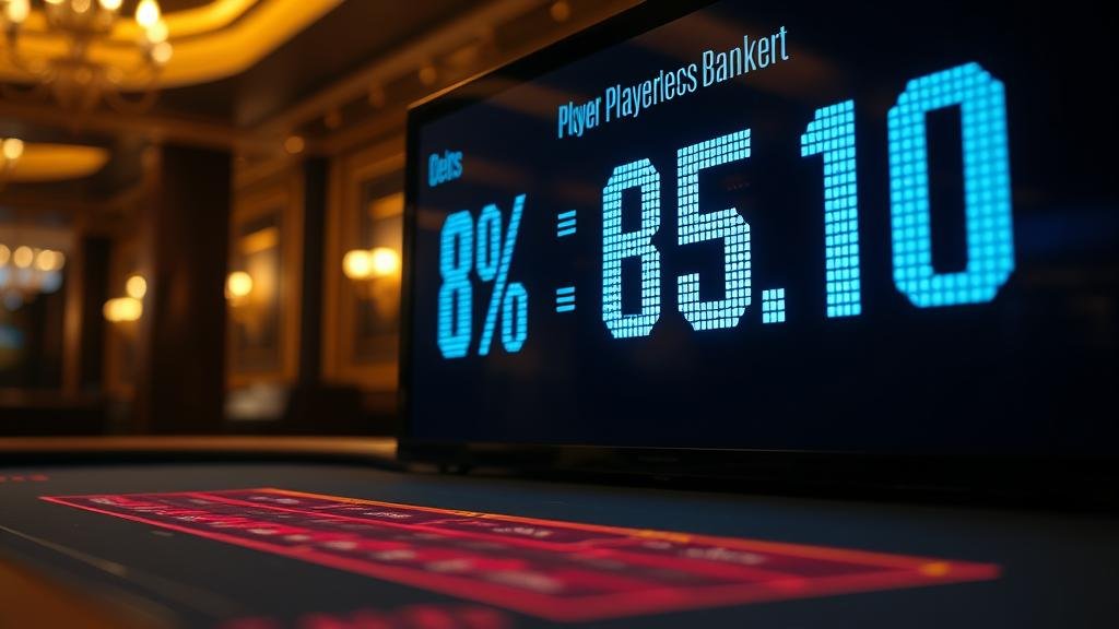 ผู้เล่นบาคาร่ามืออาชีพกำลังวิเคราะห์เกม