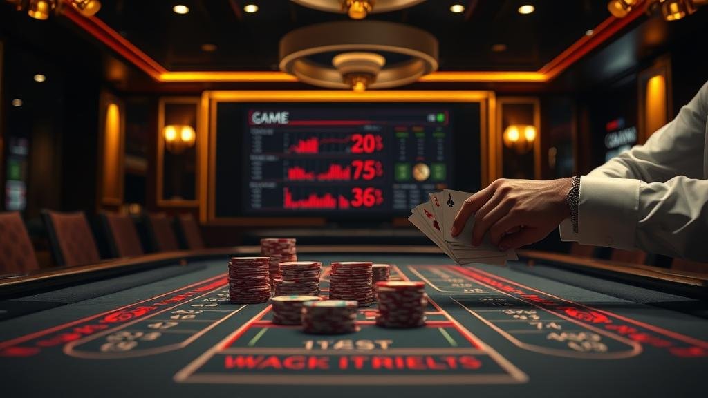 ตัวอย่างการแสดงผล Big Road ในบาคาร่า