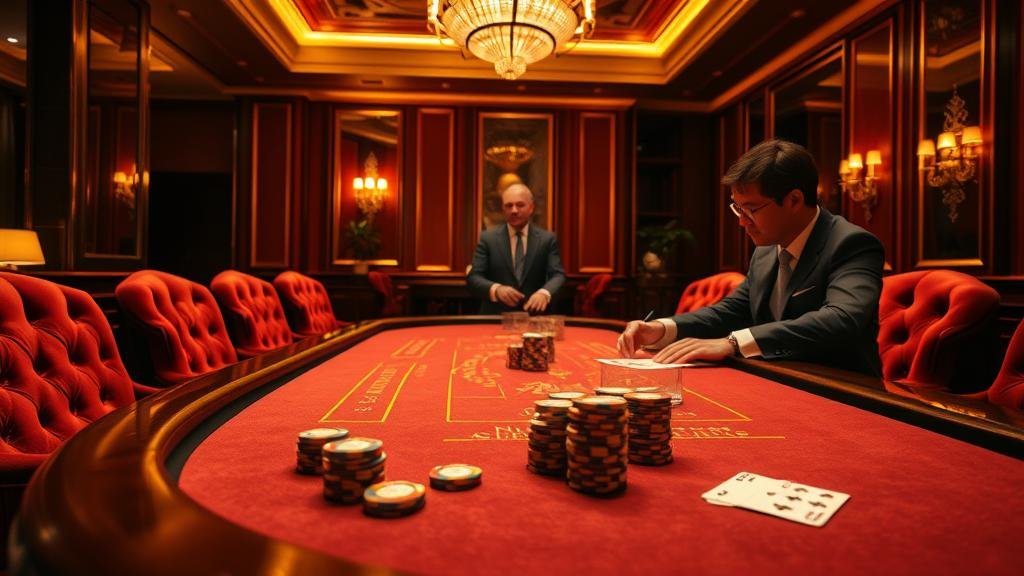 หน้าจอเกมบาคาร่า BBIN พร้อมสถิติ