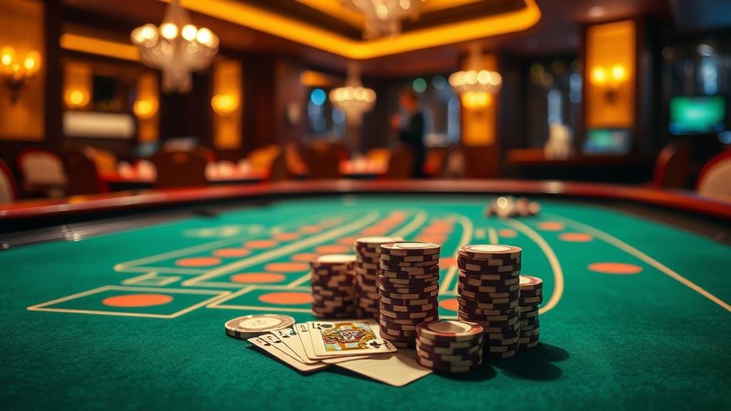 หน้าจอการเล่นบาคาร่าสดบนมือถือ