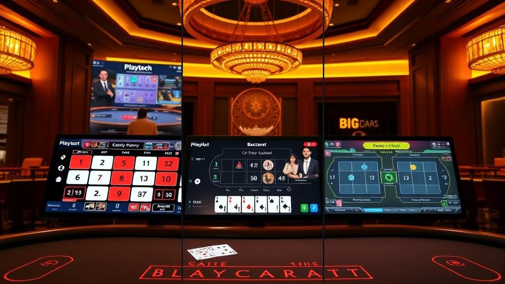 การดูสถิติและเค้าไพ่บาคาร่าบนมือถือ