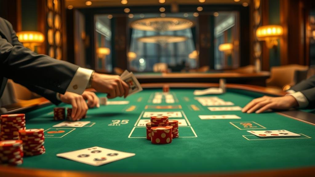 การเปิดไพ่บาคาร่า