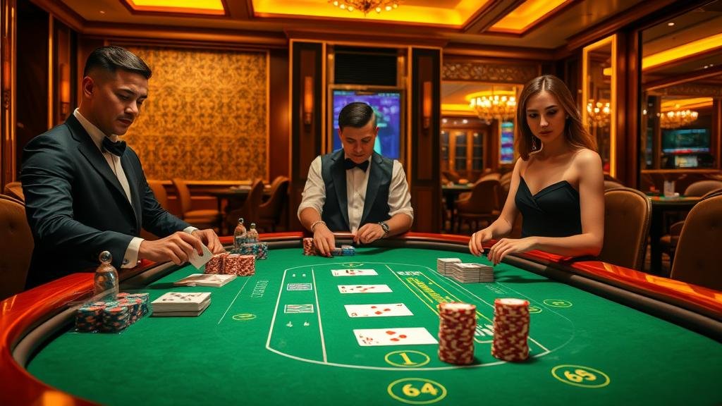 การเล่นบาคาร่าบนแท็บเล็ต