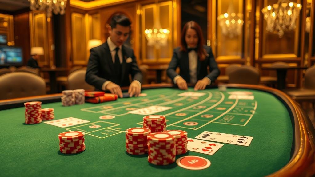 ตัวอย่างเค้าไพ่ปิงปอง บาคาร่า