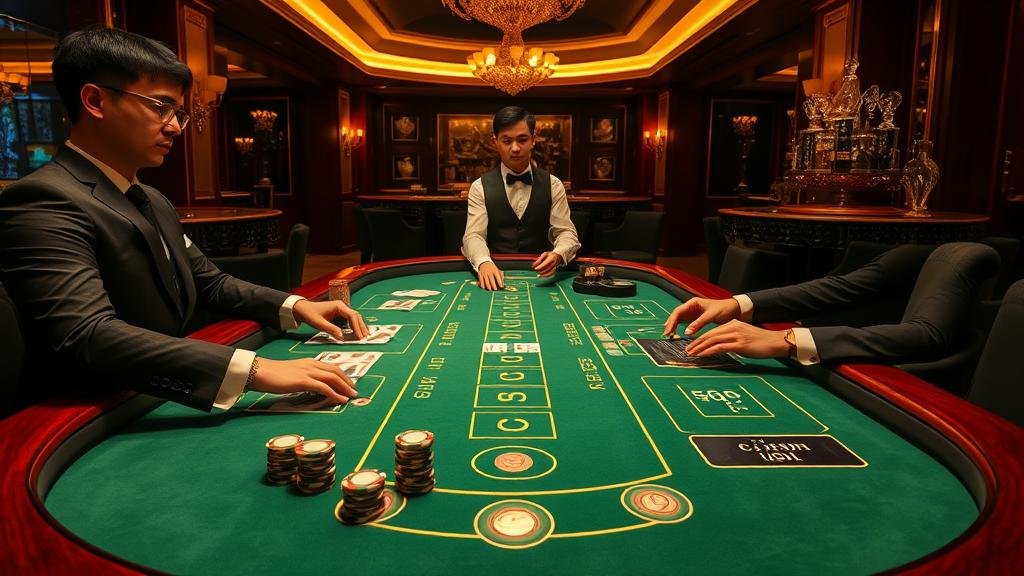 ตารางเค้าไพ่บาคาร่า ถนนใหญ่ ลูกปัด