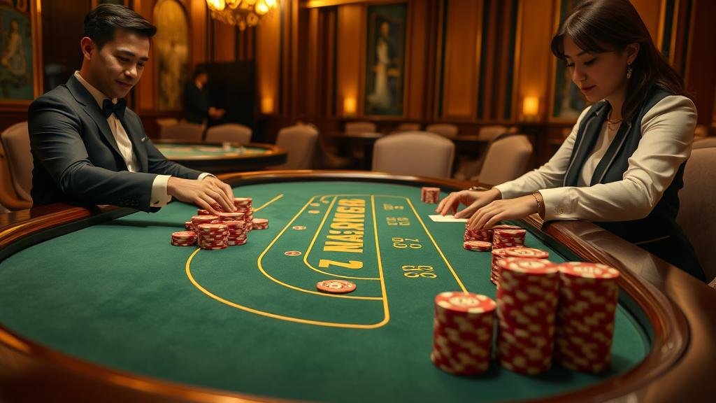 การวางเดิมพันในเกมบาคาร่าด้วยเทคนิคการเดินเงิน