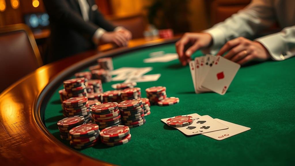 หน้าจอเกมบาคาร่าสดจากค่าย Evolution