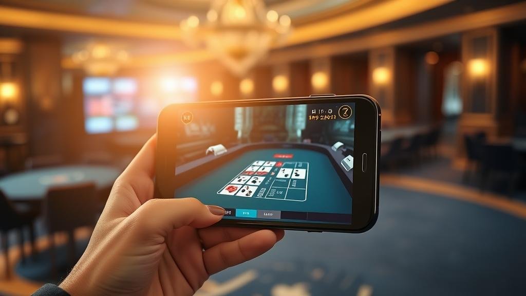 ดีลเลอร์บาคาร่ากำลังแจกไพ่