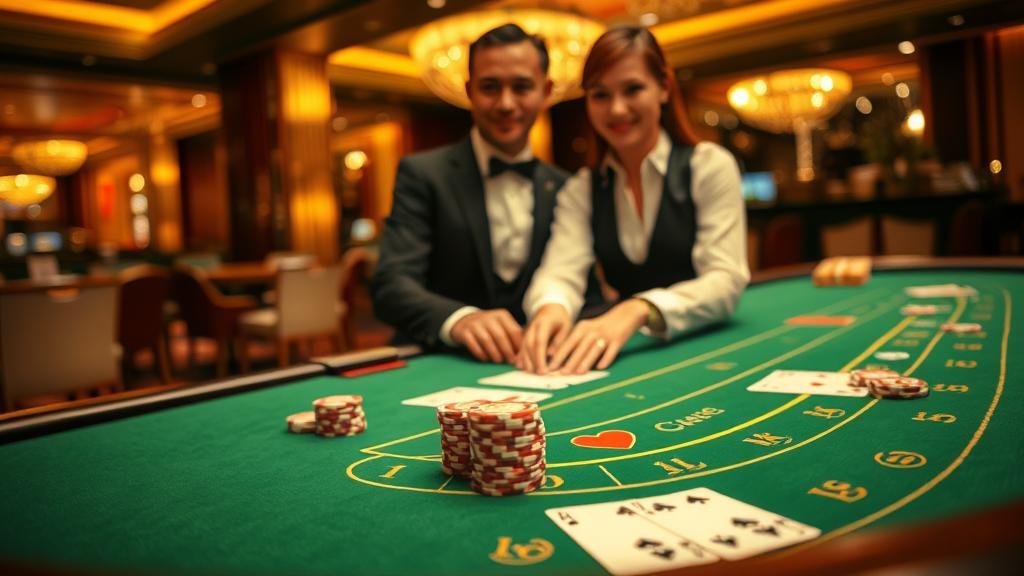 การเล่นบาคาร่า: การแจกไพ่และผลลัพธ์