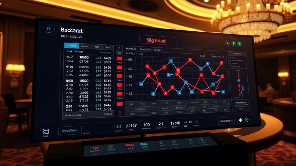 นักพนันมืออาชีพกำลังวิเคราะห์เกมบาคาร่า