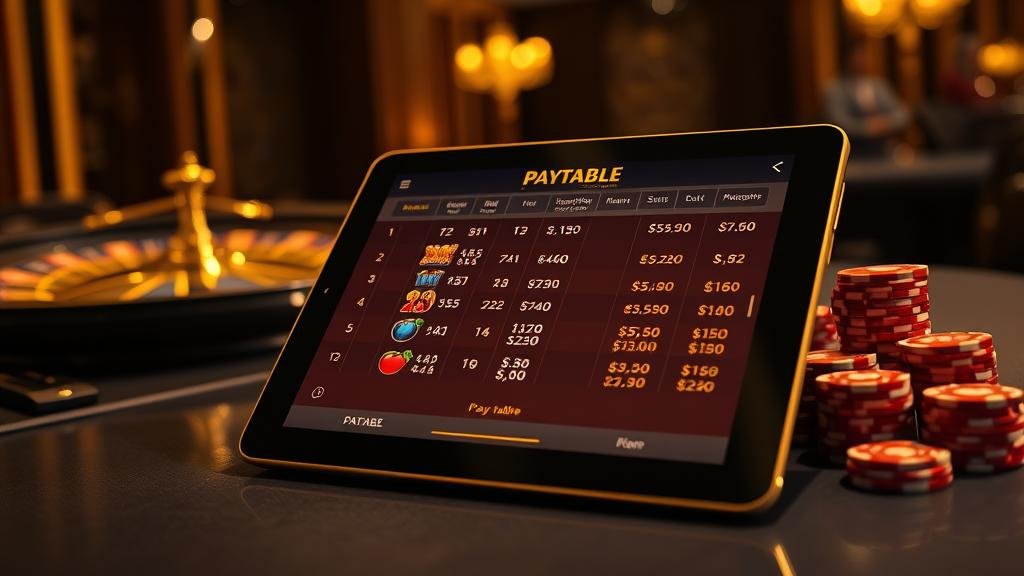 หน้าจอแสดงค่า RTP และปุ่มทดลองเล่นสล็อตออนไลน์