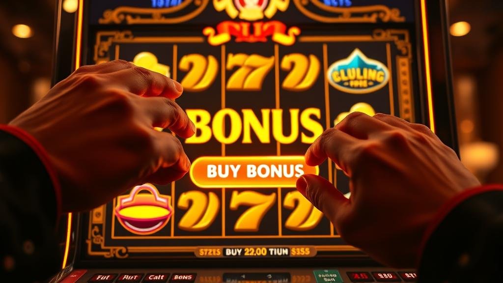 การปรับเบทและการซื้อโบนัสในเกมสล็อต