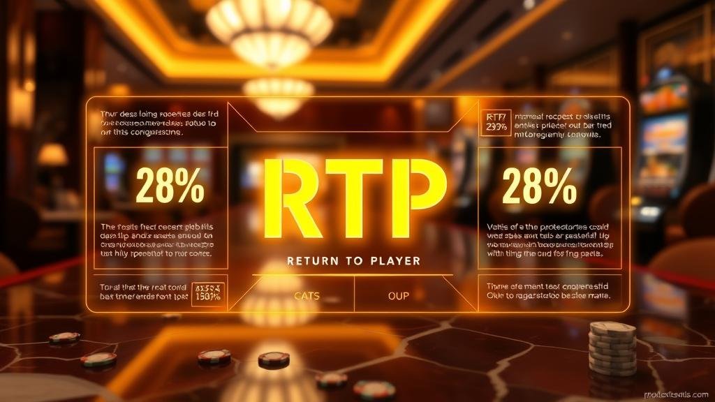 หน้าจอเกมสล็อต Yggdrasil แสดง RTP