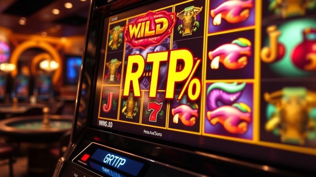 หน้าจอเกมสล็อต Booongo พร้อมแสดงค่า RTP