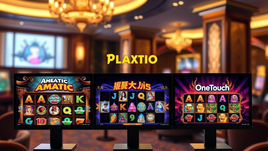 ตัวอย่างเกมสล็อตคลาสสิกจาก Amatic