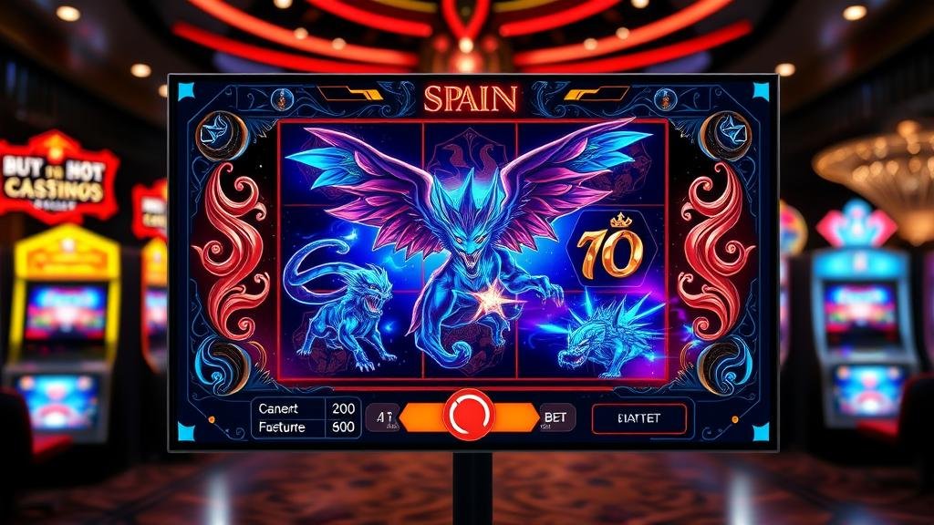 การกดปุ่มซื้อสปินในเกมสล็อต