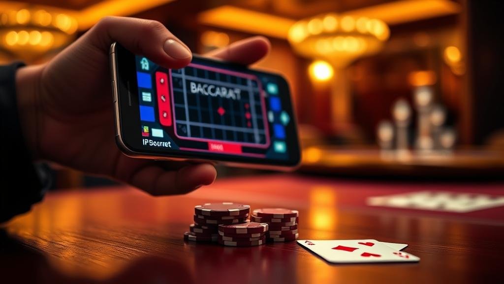 สถิติบาคาร่าบนแท็บเล็ต