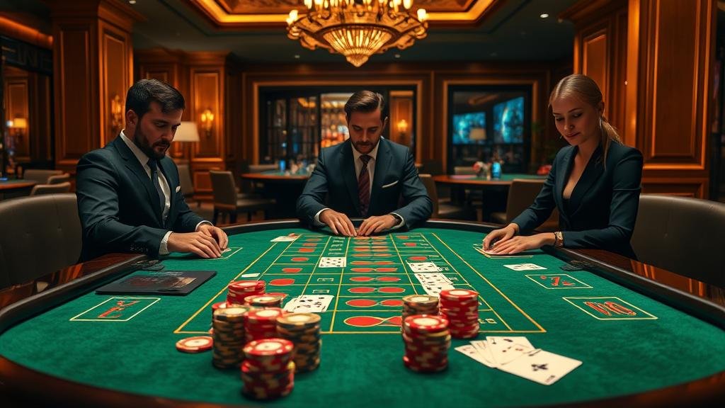 ภาพประกอบเทคนิคอ่านเค้าไพ่บาคาร่า สตรีค และดับเบิลสเต็ป