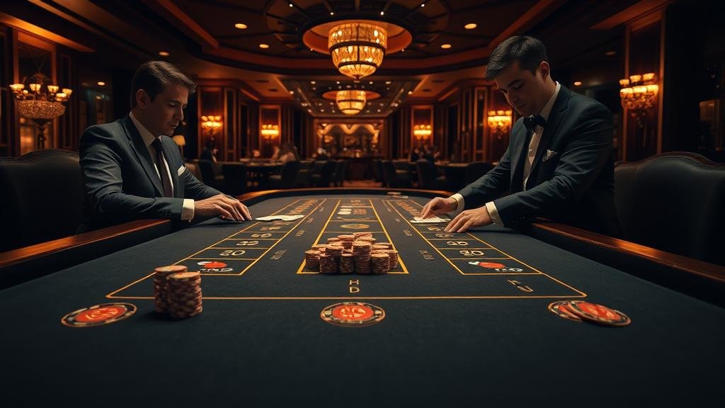 ตัวอย่างการบันทึกผลการเล่นบาคาร่า