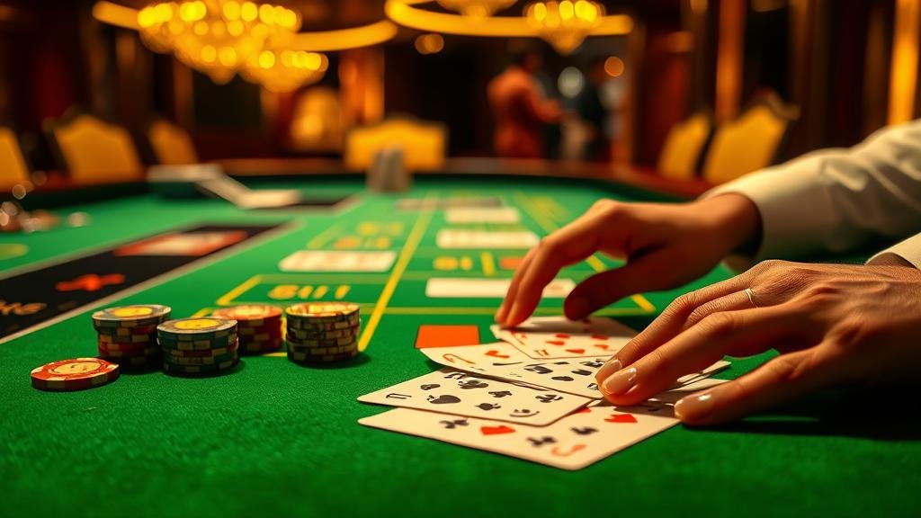 หน้าจอเลือกโต๊ะบาคาร่าพร้อมสถิติ