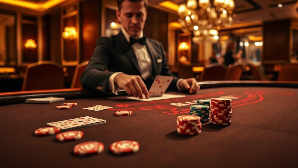 การเปิดไพ่บาคาร่าแบบสควีซ