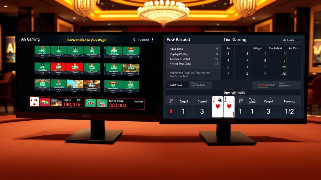 ตัวอย่างเค้าไพ่บาคาร่า ปิงปอง และ สองตัด