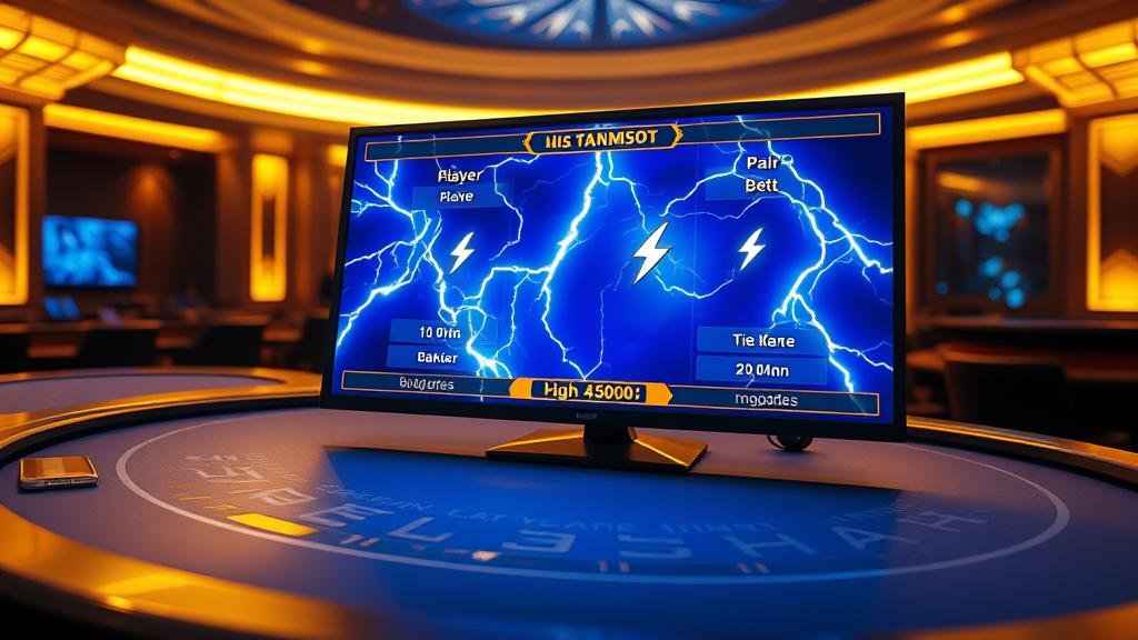 ตัวอย่างเค้าไพ่บาคาร่า ถนนใหญ่ บนเดสก์ท็อป