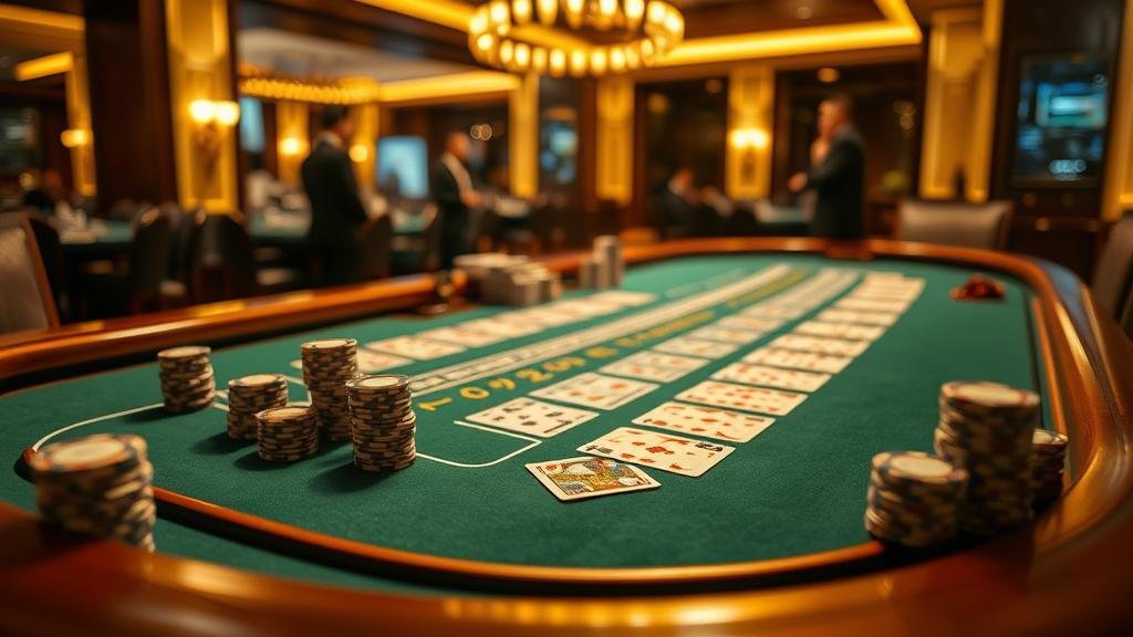 นักพนันมืออาชีพกำลังวิเคราะห์เกมบาคาร่า