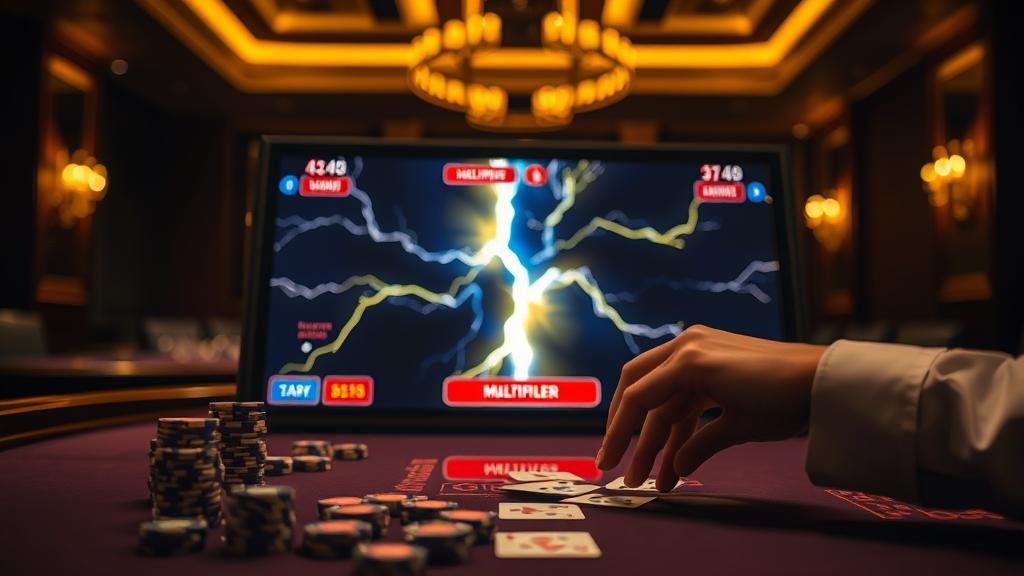 เปิดคัมภีร์บาคาร่า Evolution สายฟ้า: สูตรเลือกห้อง SA พร้อมเคล็ดลับอ่านเค้าไพ...